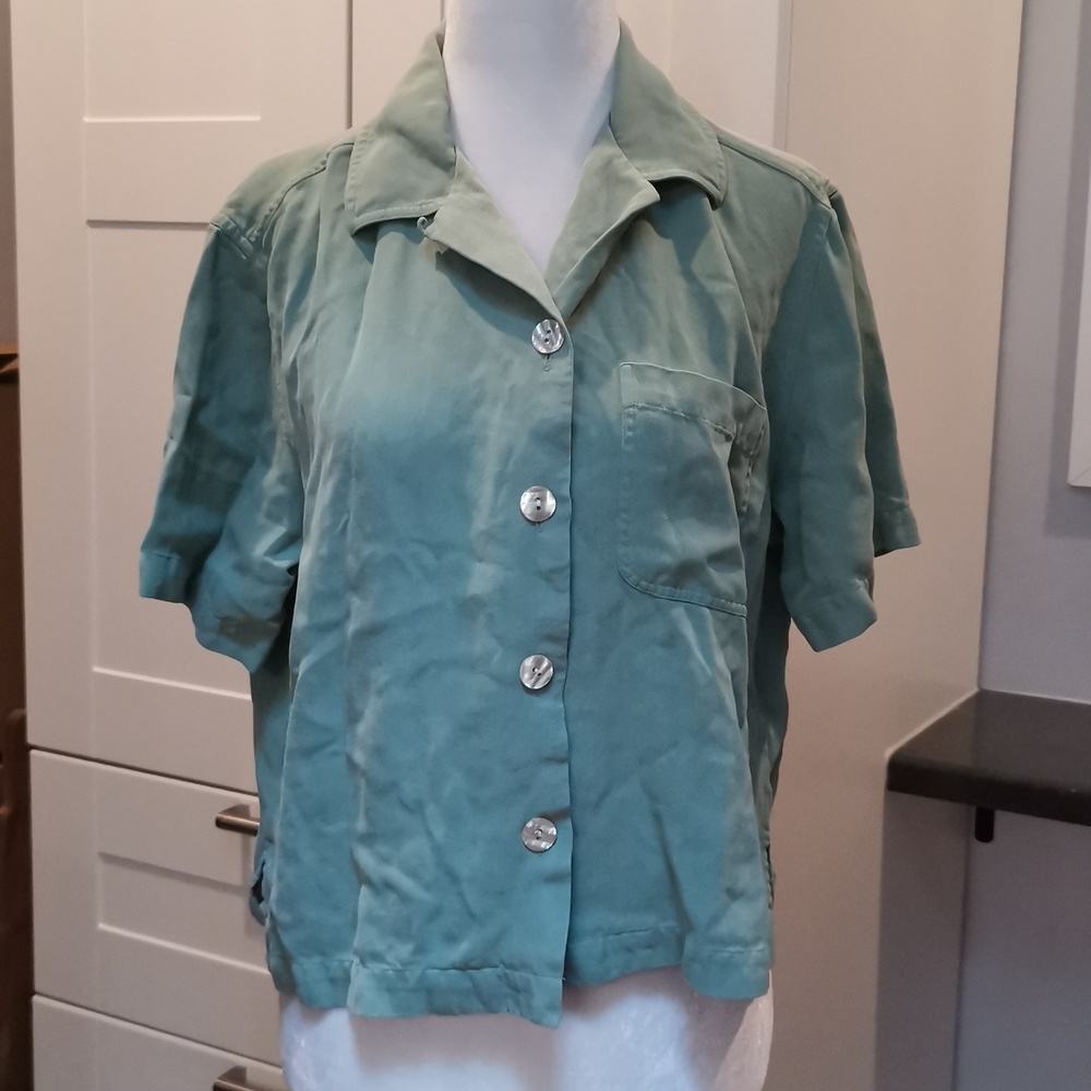 Vintage Tommy Bahama silk top